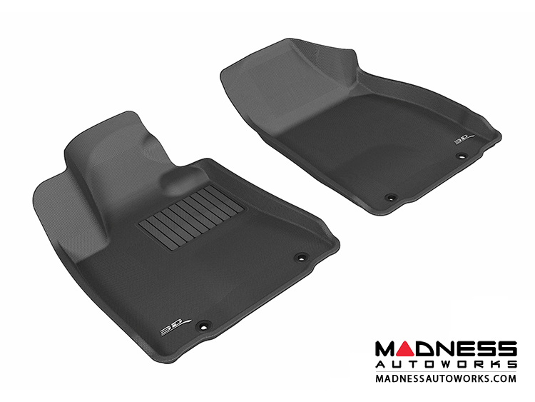 Lexus RX350/ RX450H Floor Mats (Set of 2) - Front - Black by 3D MAXpider